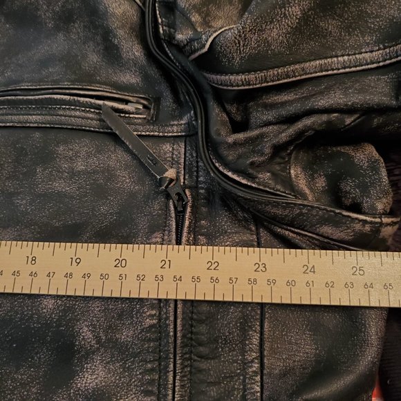 Harley Davidson Heavy Leather Jacket, size XXL. - Picture 13 of 14